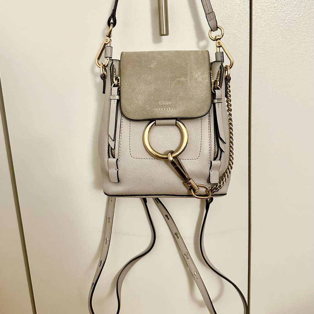 Chloe faye mini backpack
